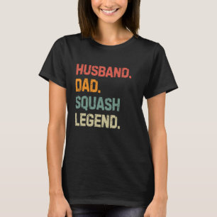 Camiseta Funny Squash Player Husband Dad Squash Legend Fath