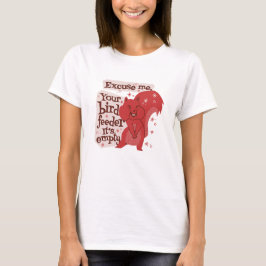 Camiseta Funny Squirrel Empty Bird Feeder