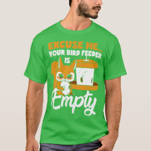 Camiseta Funny Squirrel Gnawing Animal Lover Gift