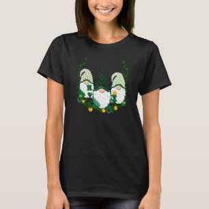Camiseta Funny St Patrick S Day Three Gnome Shamrock Green