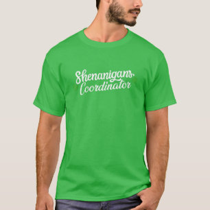 Camiseta Funny St. Patrick's Day Co., coordinadora de Shena