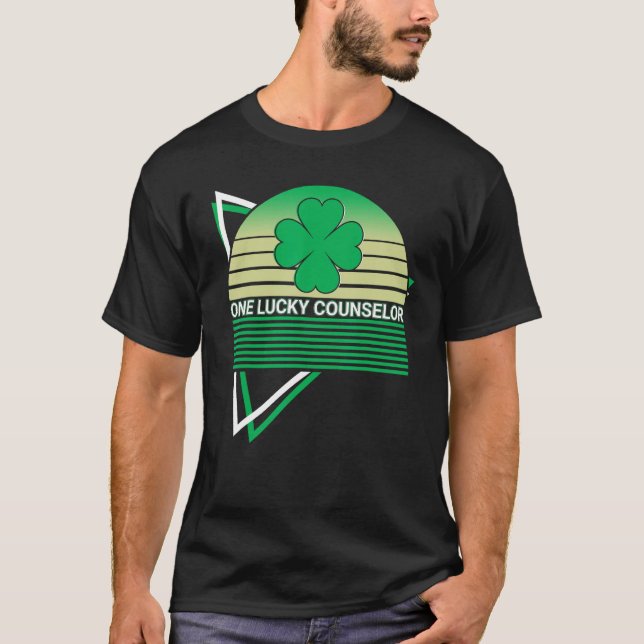 Camiseta Funny St Patricks Day Irish St Patrick One Lucky C (Anverso)