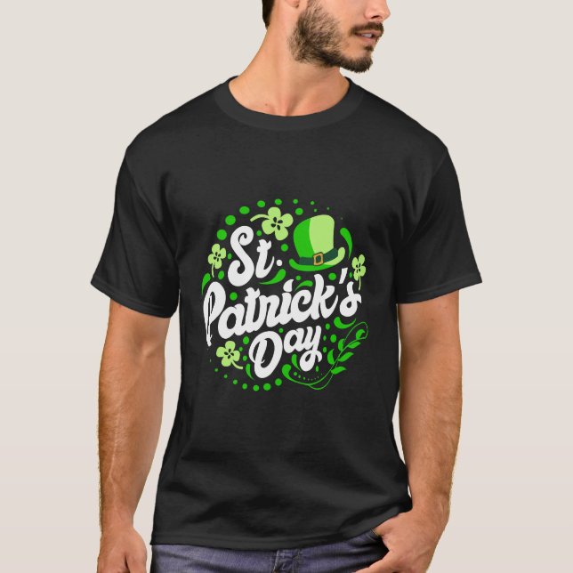Camiseta Funny St Patricks Day Leprechaun (Anverso)