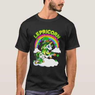 Camiseta Funny St Patrick's Day Lucky Lepricorn Unicorn Rai
