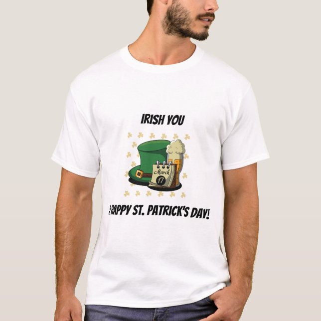Camiseta Funny St. Patrick's Day T-Shirt (Anverso)