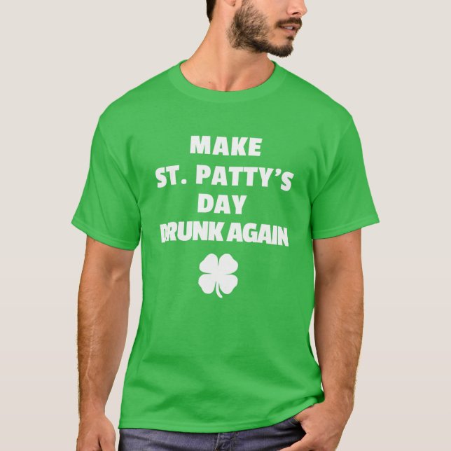 Camiseta Funny St Pattys Day St Patricks Day 2022 Apparel (Anverso)