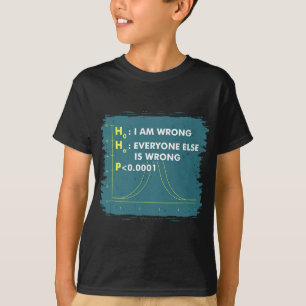 Camiseta Funny Statistics I Math Geek I m Wrong Stats Gif