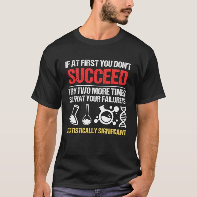 Camiseta Funny Statistics Science Pun Cool For Men Women Ch (Anverso)