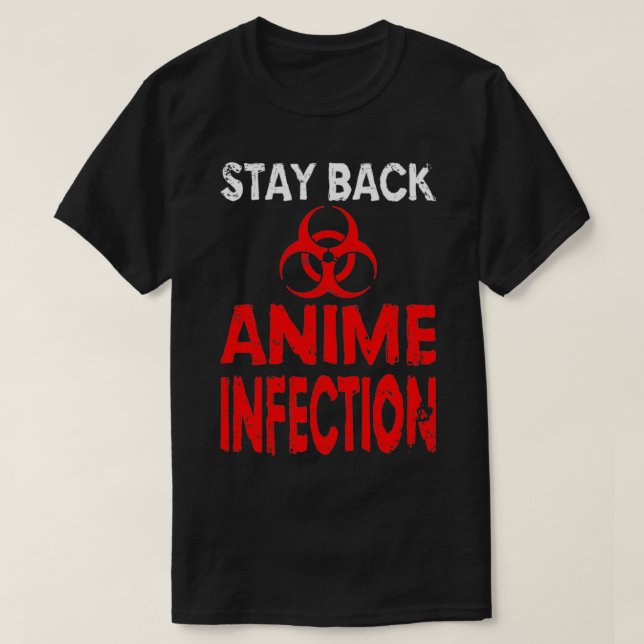 Camiseta Funny Stay Back Anime Lover Pullover (Diseño del anverso)
