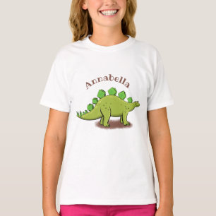 Camiseta Funny stegosaurus dinosaur personalizado