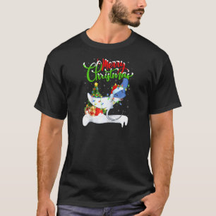 Camiseta Funny Stingray Fish Lover Xmas Lighting Stingray C