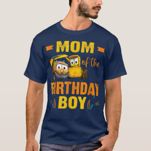 Camiseta Funny Stinky Dirty Being Mom Of The Birthday Boy 