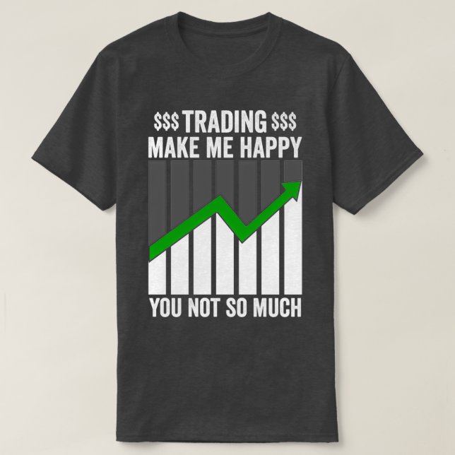 Camiseta Funny Stock Exchange Day Trader Wall Street (Diseño del anverso)