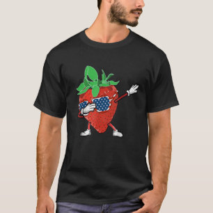 Camiseta Funny Strawberry Guay Dabbing Strawberry Summer fo