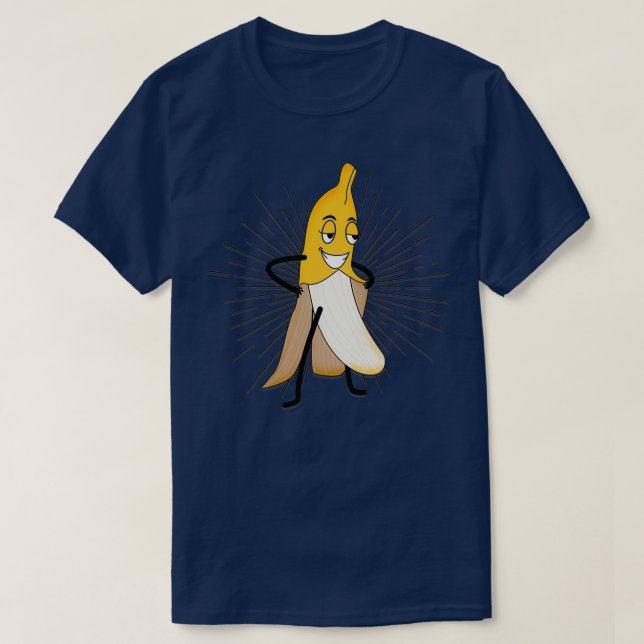 Camiseta Funny striptease banana bachelor gift (Diseño del anverso)