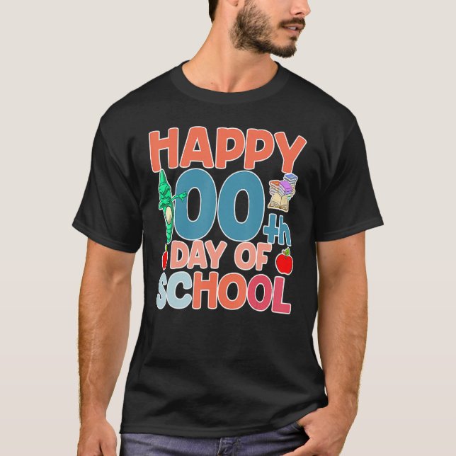 Camiseta Funny Student Kids 100th Day Gift 100 Days Of Scho (Anverso)