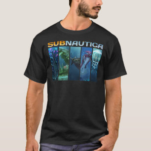 Camiseta Funny Subnautica Design Arts Multiplayer Gamer Cla