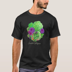 Camiseta Funny Succulum Whisperer Plant Lover, hombres y mu