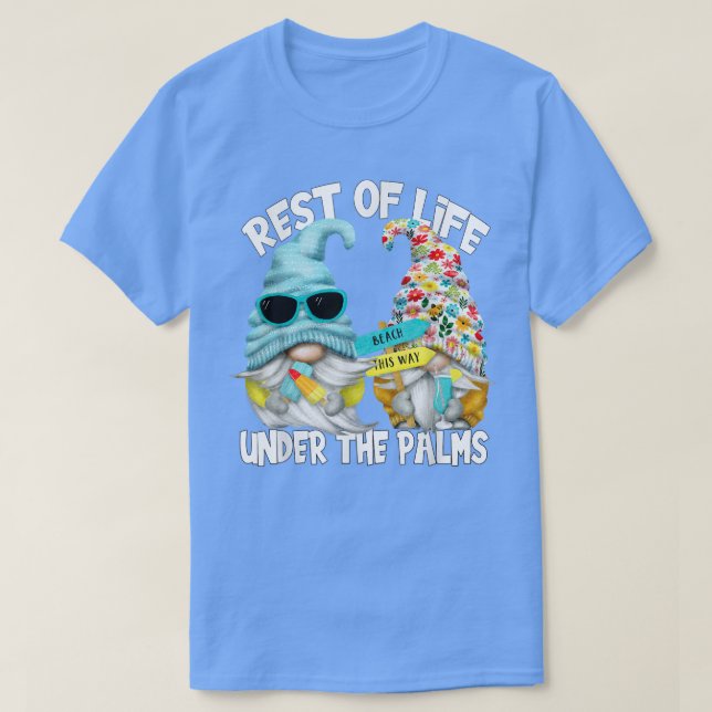 Camiseta Funny Summer Gnome Beach Quote For Women And Retir (Diseño del anverso)