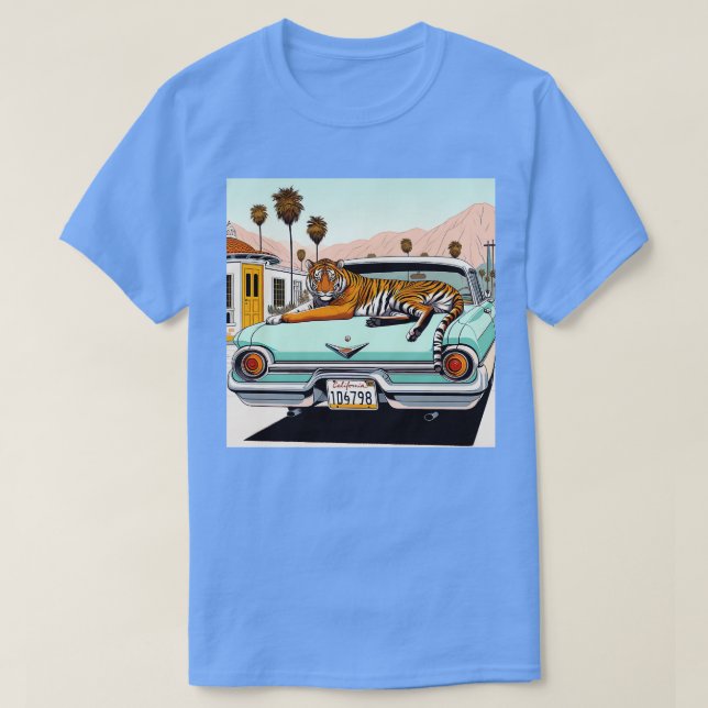 Camiseta Funny Summer Tiger lover Motel 2024 (Diseño del anverso)