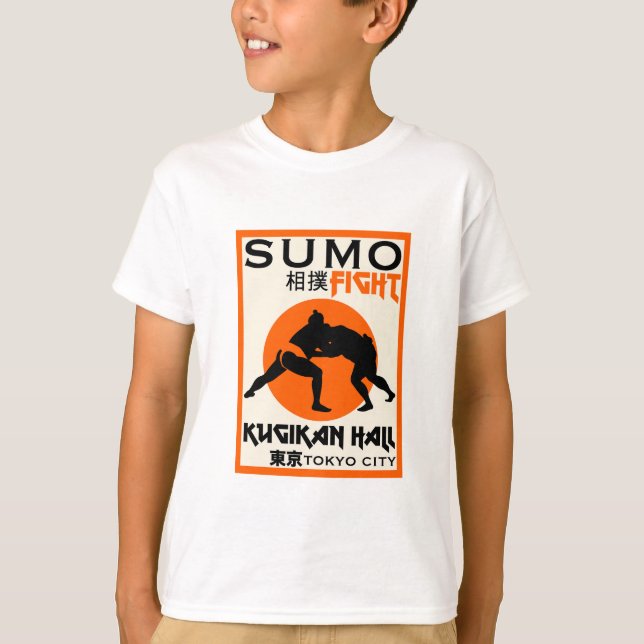 Camiseta Funny Sumo Wrestler (Anverso)