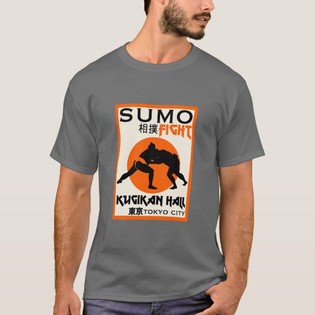 Camiseta Funny Sumo Wrestler (Anverso)