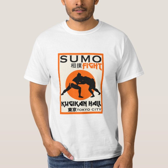 Camiseta Funny Sumo Wrestler (Anverso)