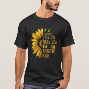 Camiseta Funny Sunflowers Entrenadores Instruccionales