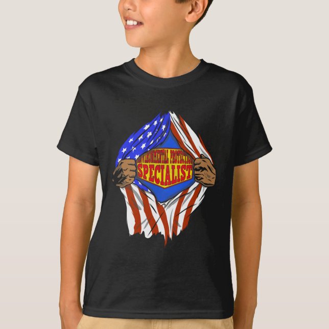 Camiseta Funny Super Environmental Protection Specialist He (Anverso)