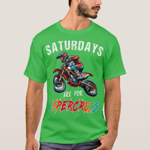 Camiseta Funny Supercross Lover Motocross Rider SX Carreras