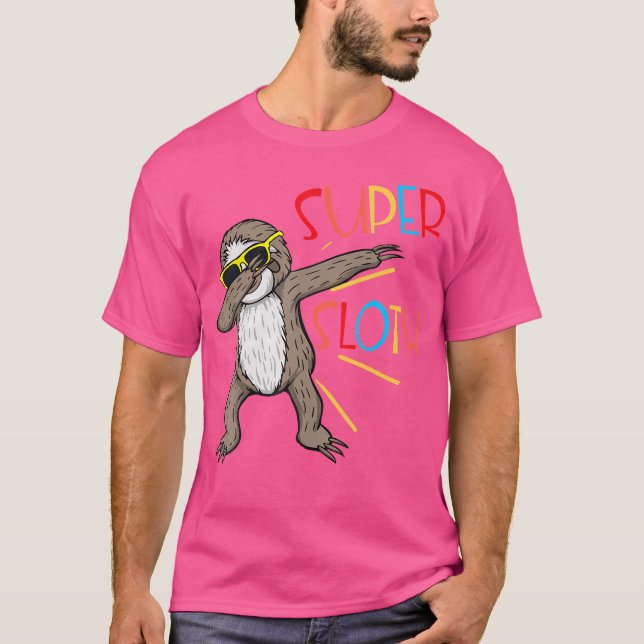 Camiseta Funny Superhéroe eslogan Dabbing Dance Move Dab (Anverso)