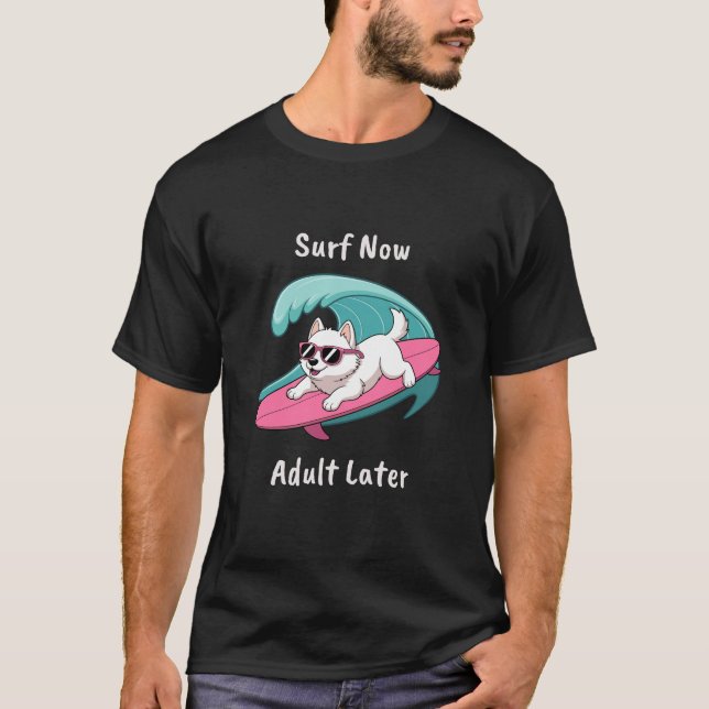 Camiseta Funny Surfing Apparel (Anverso)