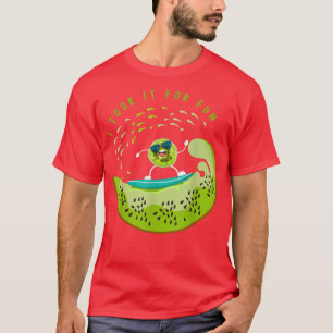 Camiseta Funny Surfing Kiwi Fruit Vacation Beach I Took It 