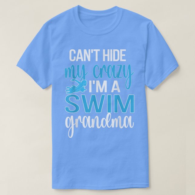 Camiseta Funny Swim Grandma Of A Swimmer Swimming Grandma  (Diseño del anverso)