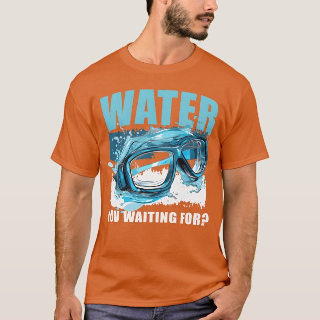 Camiseta Funny Swimming Swimmer Sports Practice Swim retro (Anverso)