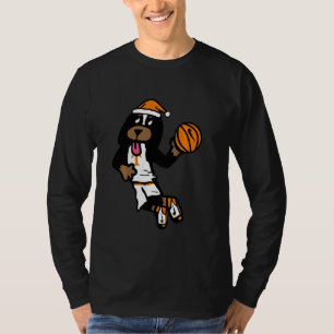 Camiseta Funny T Ennessee Basketball Santa Smokey Paquete