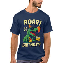 Funny T-Rex Dino Cumpleaños