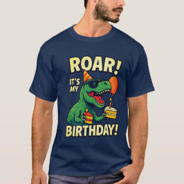Camiseta Funny T-Rex Dino Cumpleaños