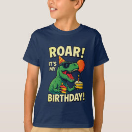 Camiseta Funny T-Rex Dino Cumpleaños