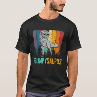 Camiseta Funny T Rex Dinosaur Grumpy Saurus Familiares Padr