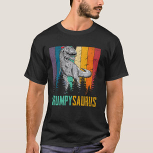 Camiseta Funny T Rex Dinosaur Grumpy Saurus Familiares Padr