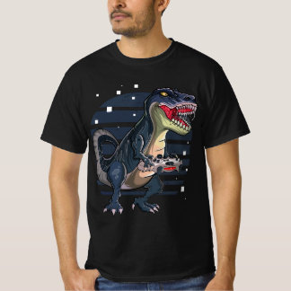 Camiseta Funny T-Rex Gamer T Rex Gaming, Cute Video Game Fo