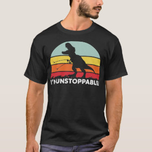 Camiseta Funny T Rex Im Imparable Con Captura De Basura