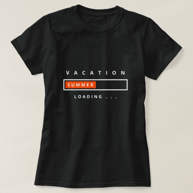 Camiseta Funny T-Shirt Summer Vacation Lodge - Jugador (Diseño del anverso)
