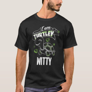 Camiseta Funny T Totalmente Awesome Turtley Witty