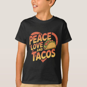 Camiseta Funny Taco Mexicano Enamorado De La Comida Cinco D