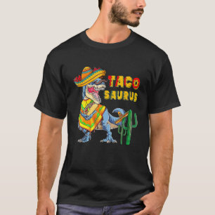 Camiseta Funny Tacosaurus Cinco De Mayo Dinosaur Taco Lover