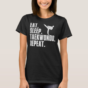 Camiseta Funny Taekwondo Diseño Para Niños Chicas Tae Kwon