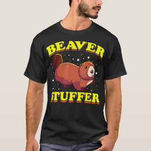 Camiseta Funny Taidermy Stuffing Beavers