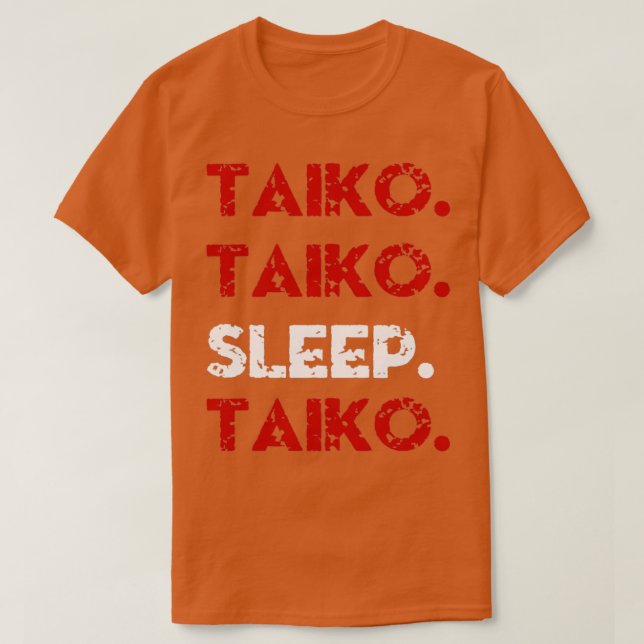 CAMISETA FUNNY TAIKO COME REPETIDOS REGALOS DE DORMIR  (Diseño del anverso)